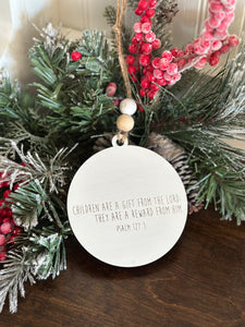 Sonogram Photo Ornament