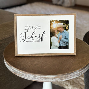 Engraved Photo Frame