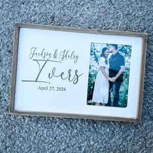 Engraved Photo Frame