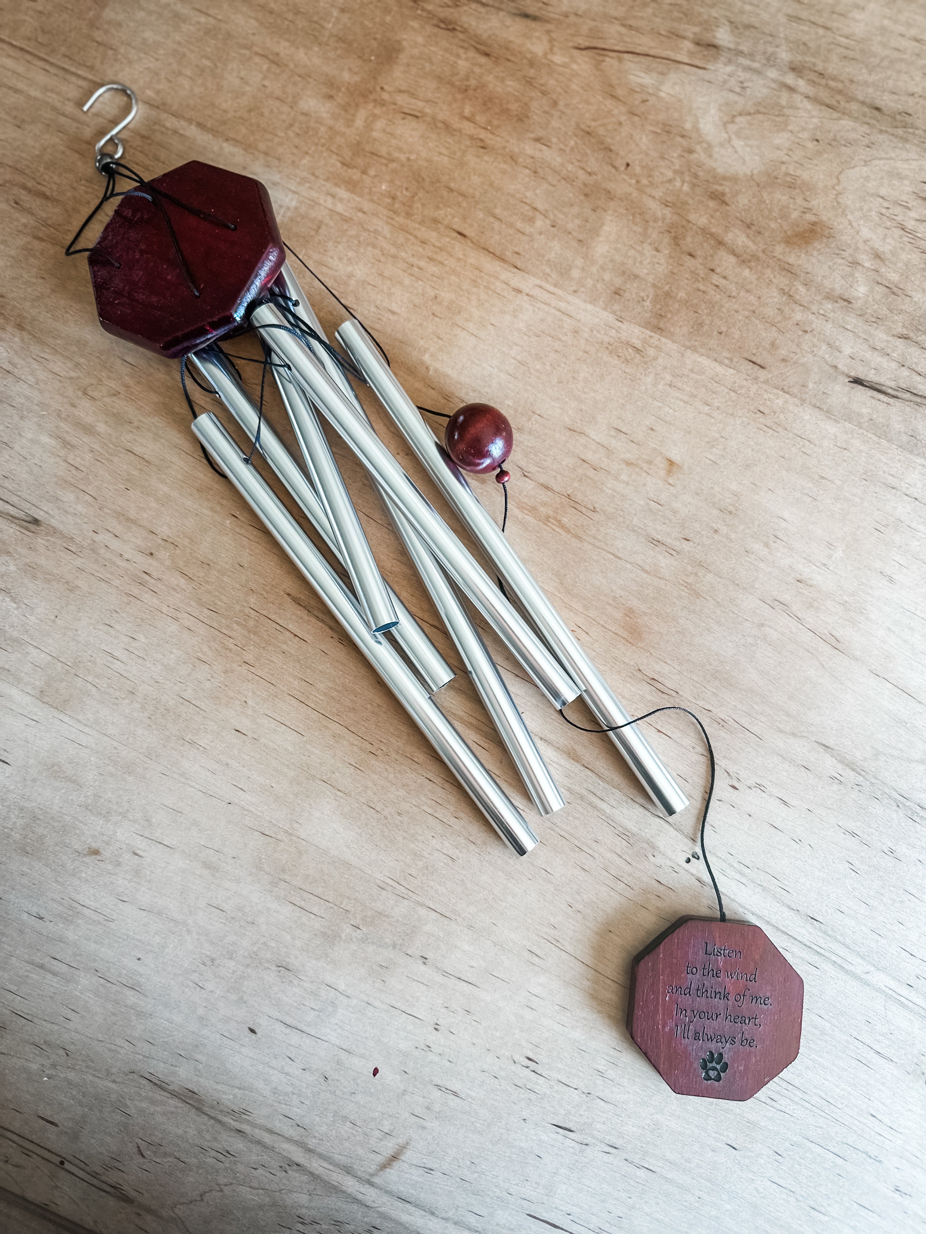 Engraved Wind Chimes