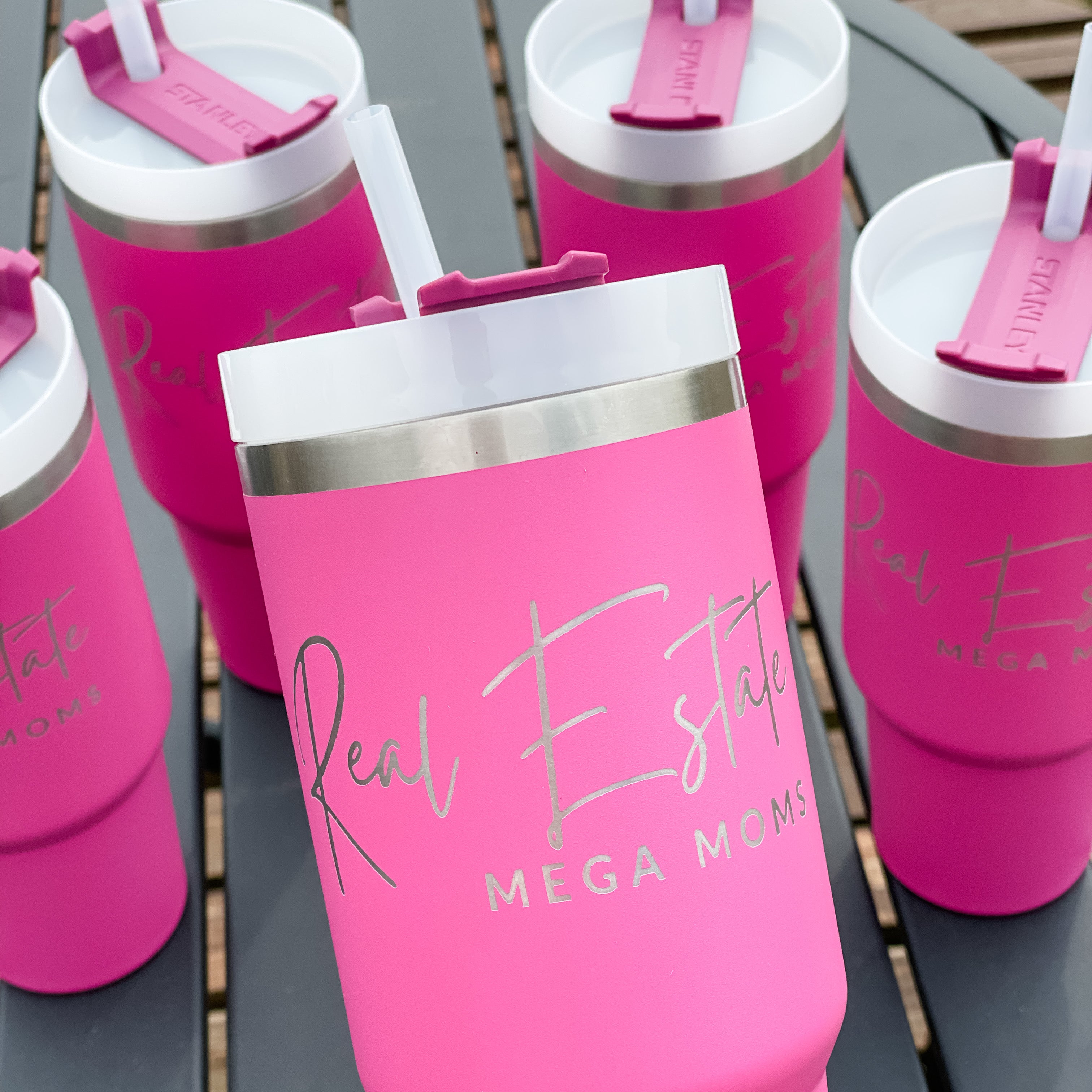 Custom Engraved Tumblers - 1 Side