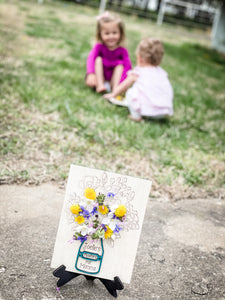 Handpicked Flower Vase