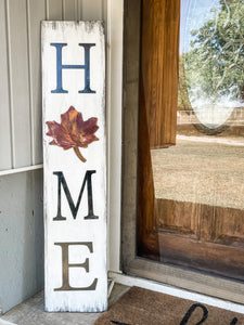 Seasonal Porch Leaner