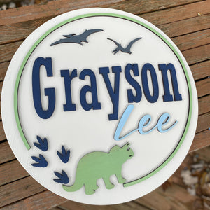 The Grayson Dinosaur Name Round