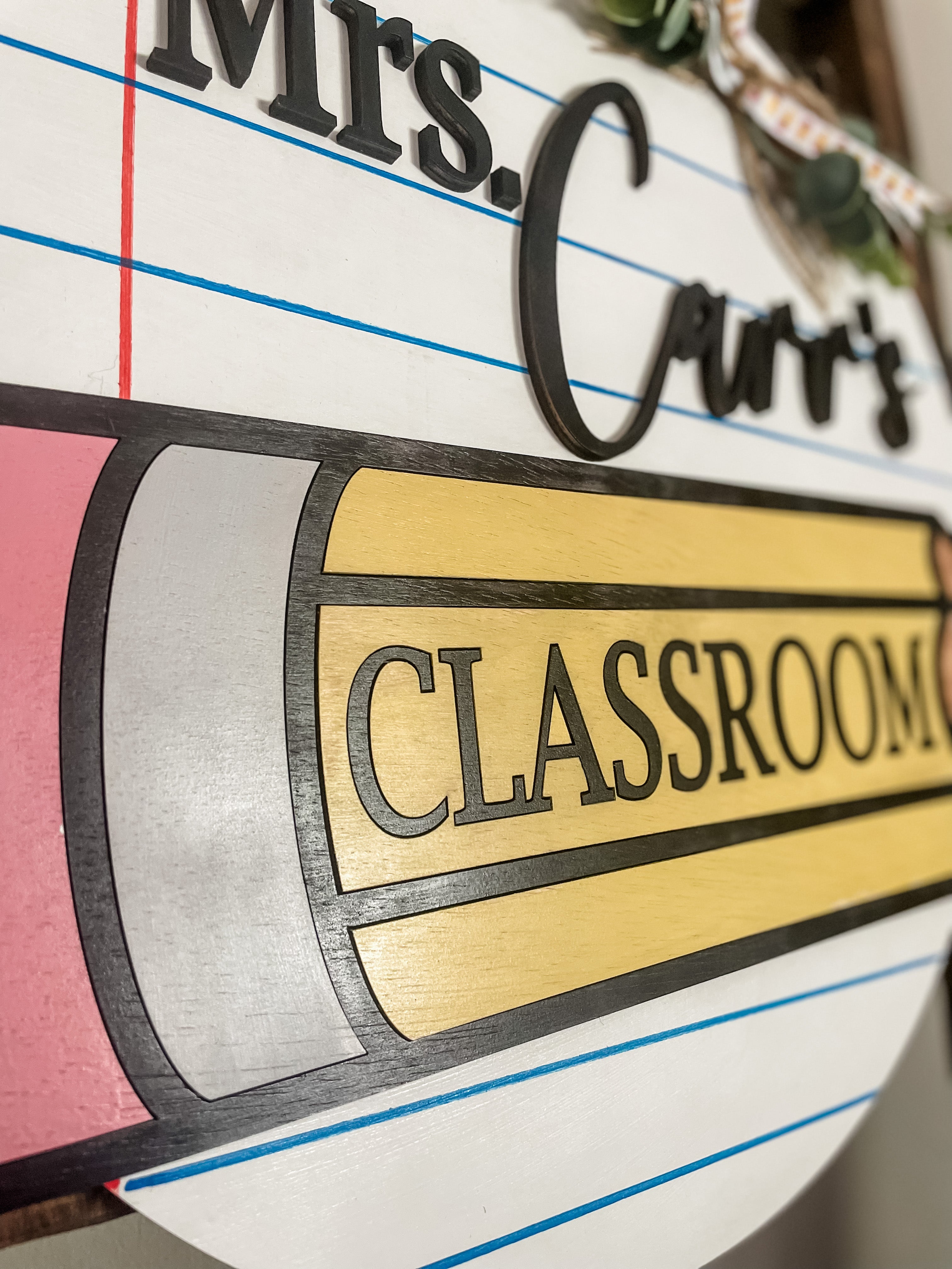 Classroom Pencil Hanger