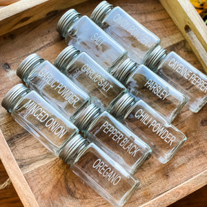 Spice Jars - 10 pcs.