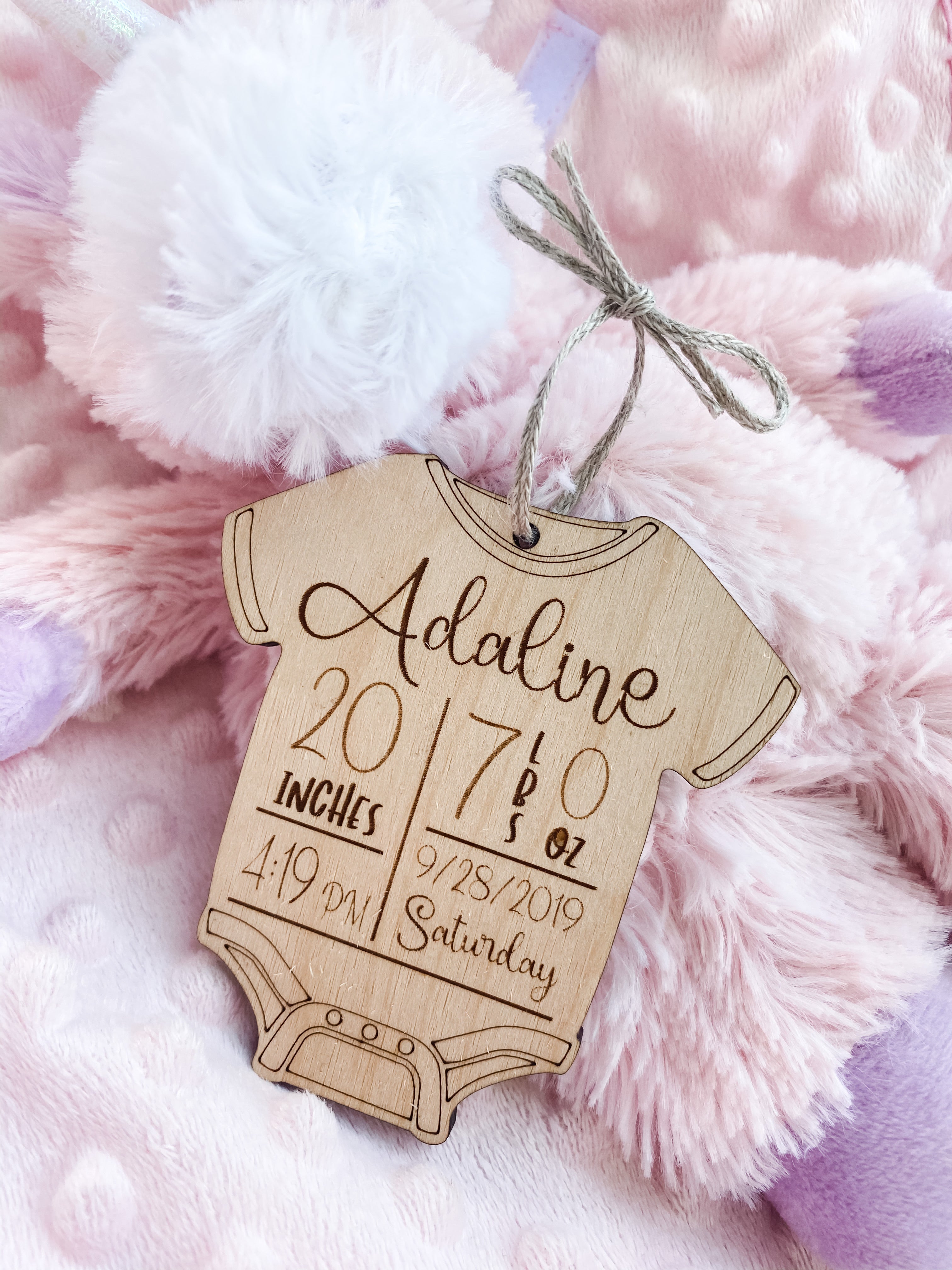 Birth Announcement Ornament