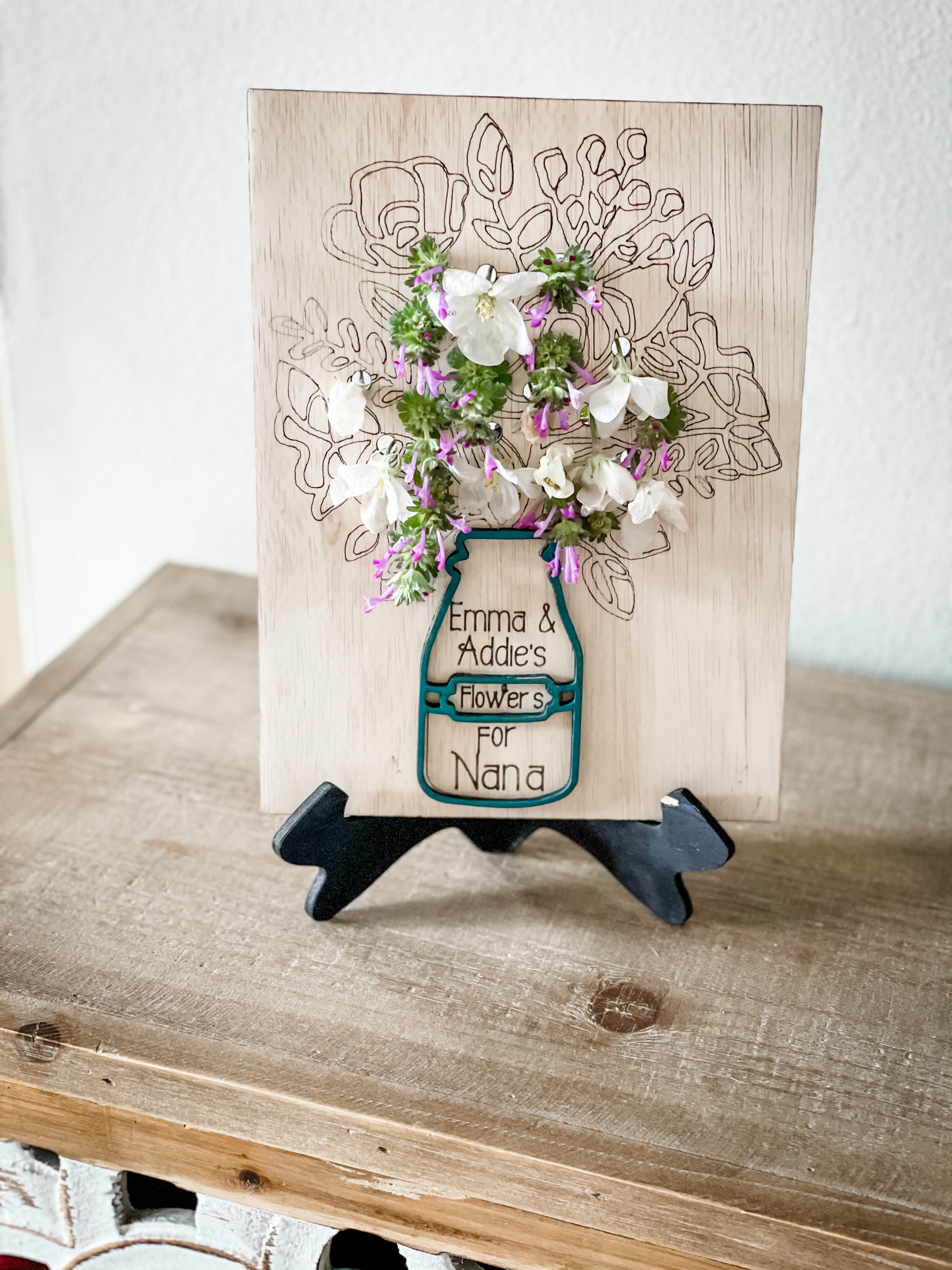 Handpicked Flower Vase